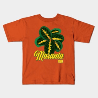 Maranta Red Kids T-Shirt